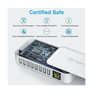 Ziwodiv Estación de carga USB estación de carga USB de 8_4