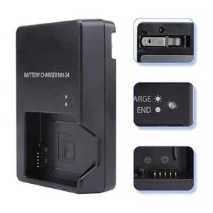 Cargador de batería MH24 compatible con cámaras SLR_2