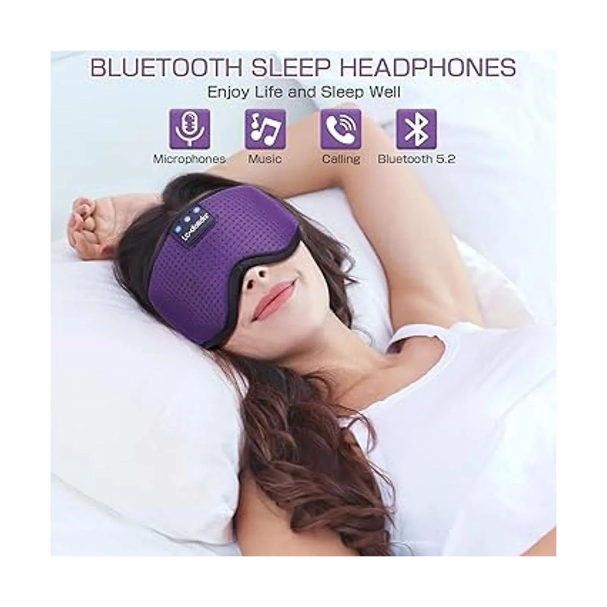 LCdolida Diadema Bluetooth banda acogedora diadema_4