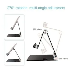 iAnder Aluminio Muti Funcional Teléfono Plano Soporte_2