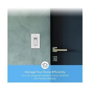 Interruptor de luz programable Honeywell rpls730b1000U._4