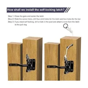 GoldOrcle Kit de accesorios para marco de puerta de_5