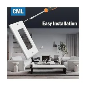 CML Placas de pared decorativas paquete de 50 cubiertas_4