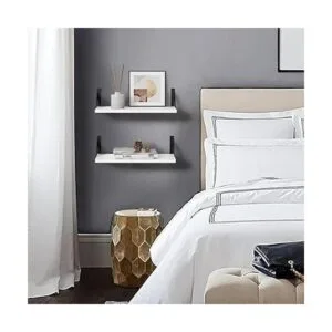 Forbena Juego de 3 estantes flotantes blancos para_5