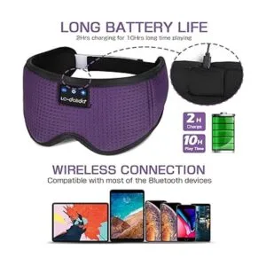 LCdolida Diadema Bluetooth banda acogedora diadema_5