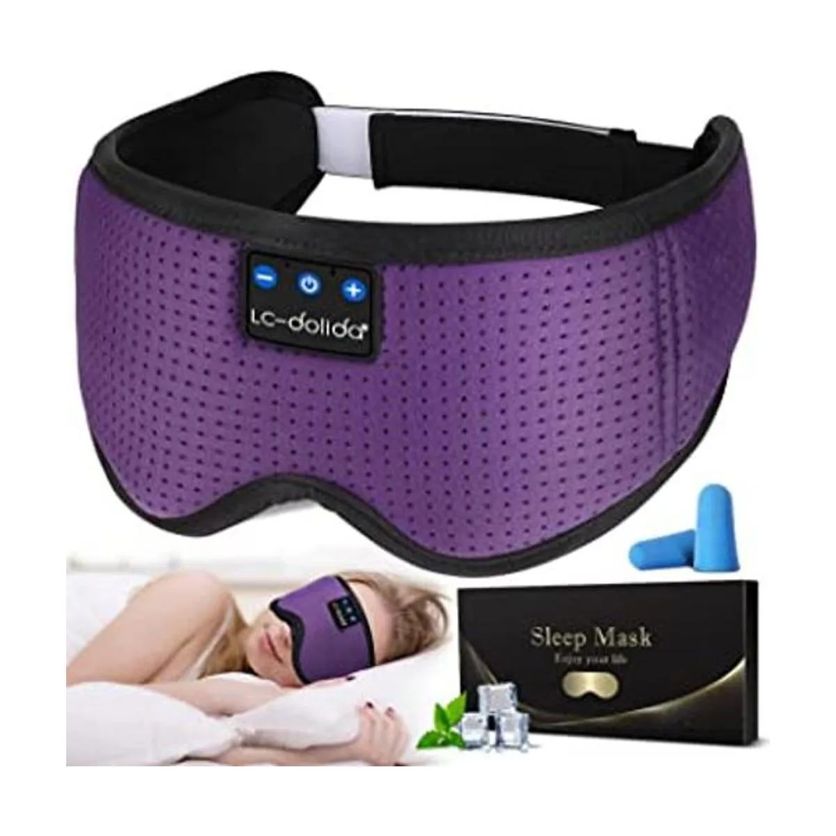 LCdolida Diadema Bluetooth banda acogedora diadema_1