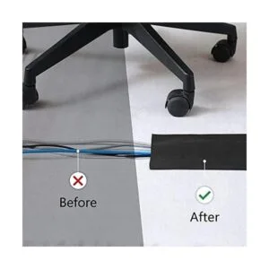 Cubierta de cable negro para alfombra cubierta de cable_6