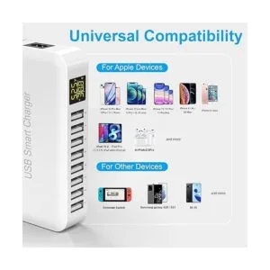 Ziwodiv Estación de carga USB estación de carga USB de 8_3