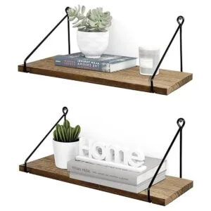 Afuly Estantes flotantes estantes rústicos de pared_1