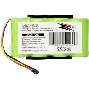 ZZcell Batería compatible con Fluke BP120MH B11483 123_5