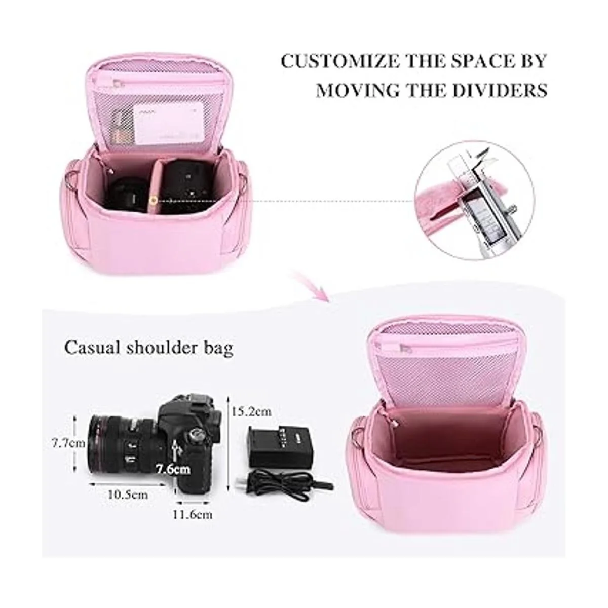 Graphy Graphy Funda para cámara DSLR SLR para Canon_3