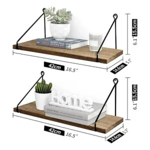 Afuly Estantes flotantes estantes rústicos de pared_2