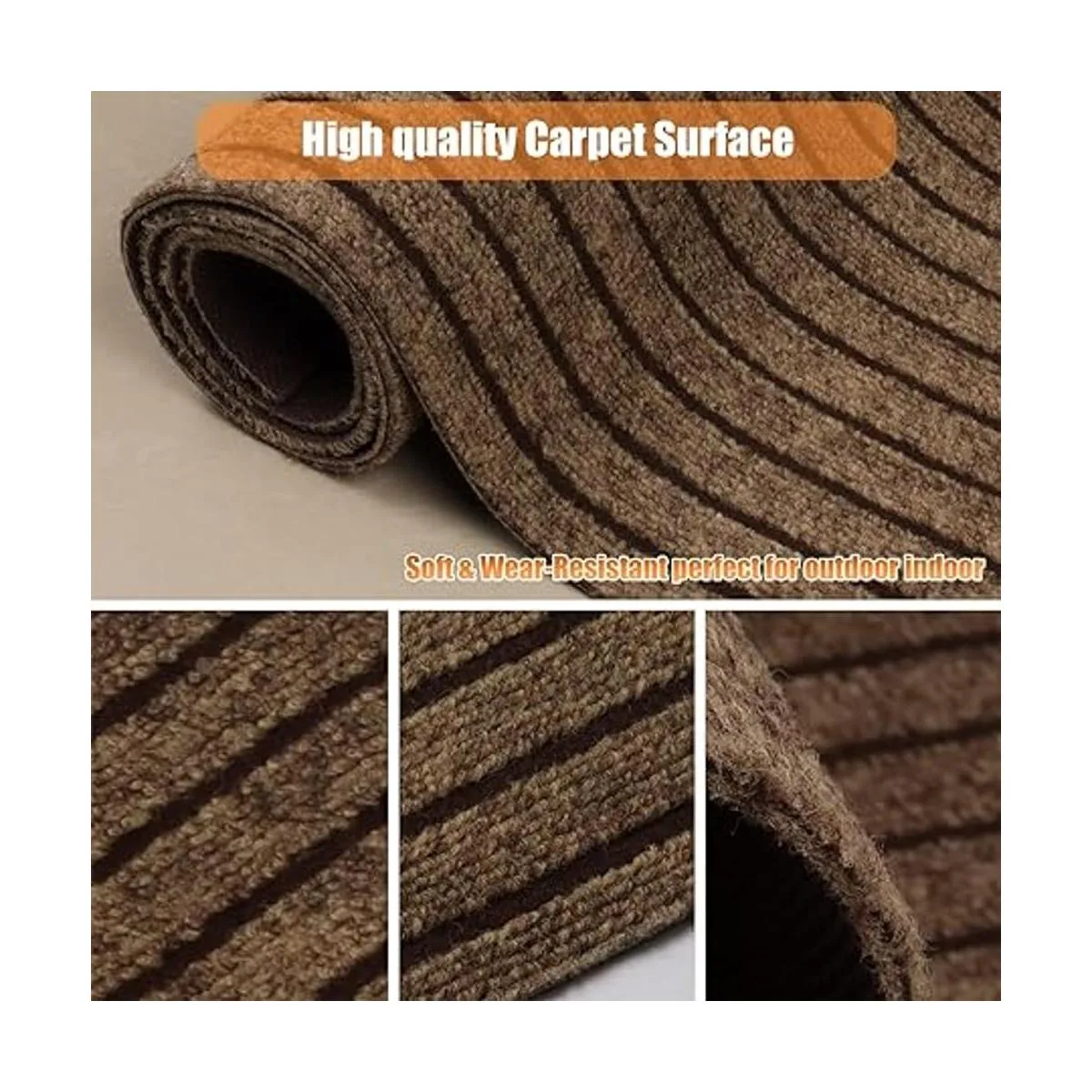 Weidear Alfombra de pasillo con respaldo de goma_4