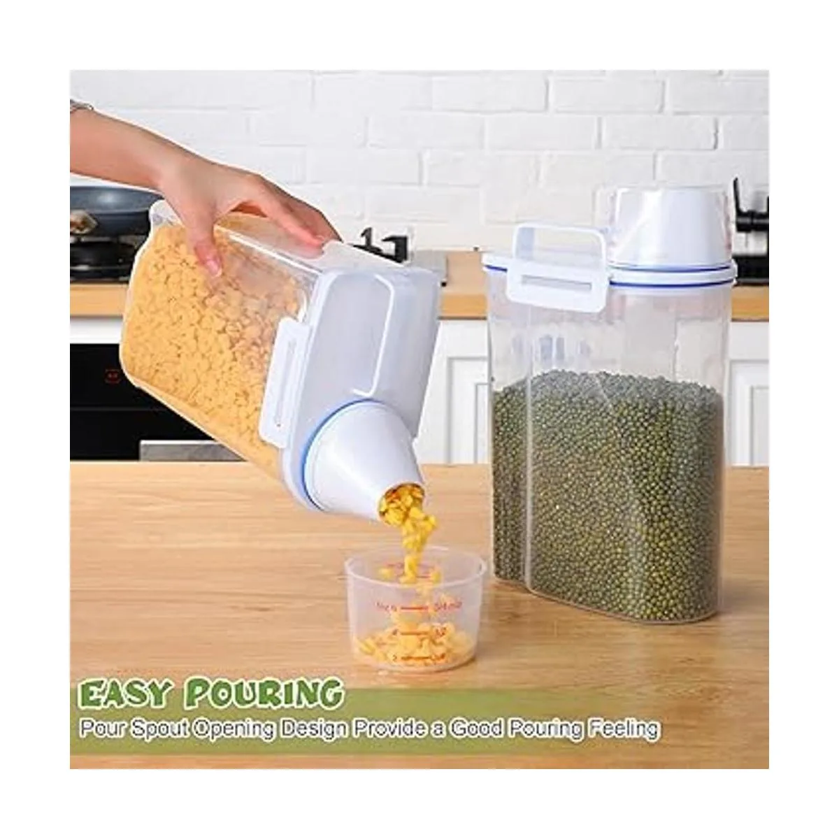 Contenedor de almacenamiento de arroz 4 unidades_4