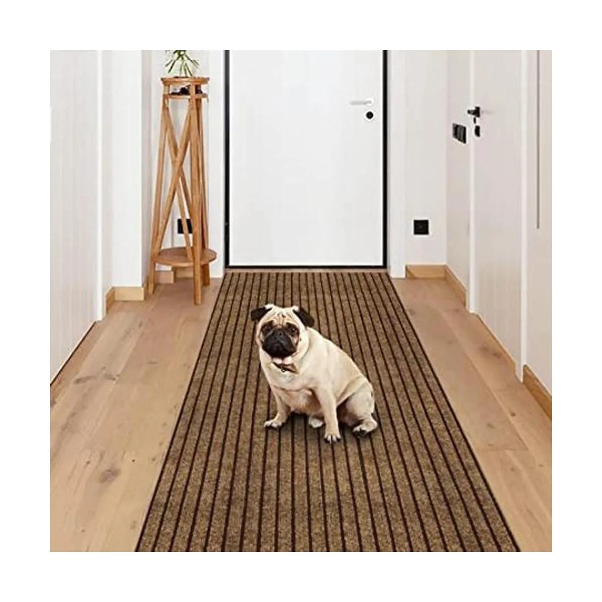 Weidear Alfombra de pasillo con respaldo de goma_1