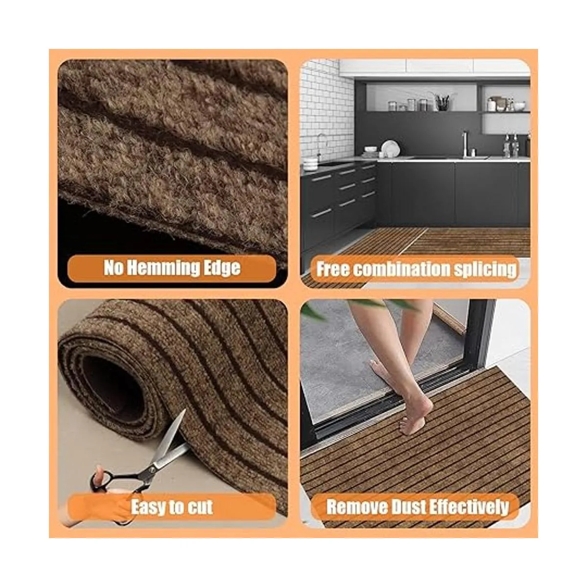 Weidear Alfombra de pasillo con respaldo de goma_5