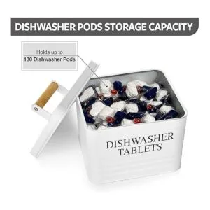 Calindiana Moderno soporte de metal para lavavajillas con_4