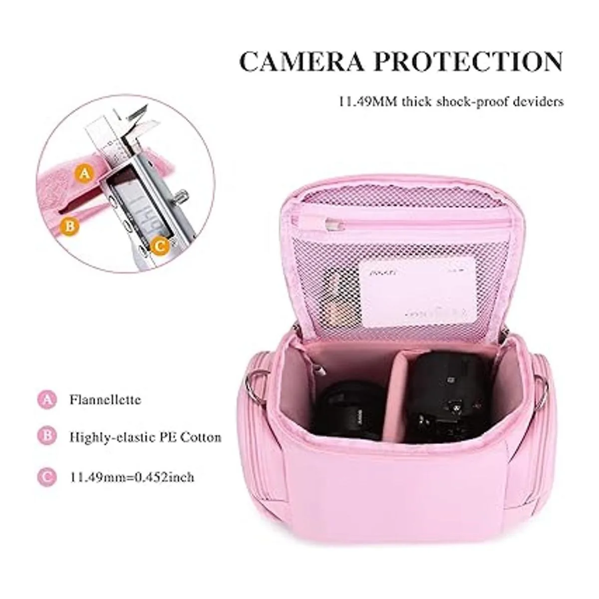 Graphy Graphy Funda para cámara DSLR SLR para Canon_4