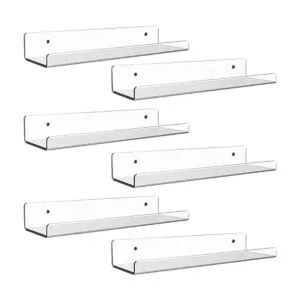 Estantes flotantes de acrílico paquete de 6 estantes_1