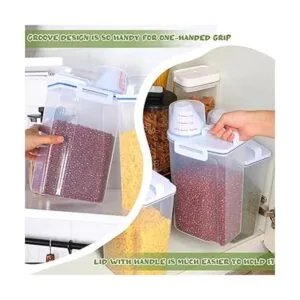 Contenedor de almacenamiento de arroz 4 unidades_5