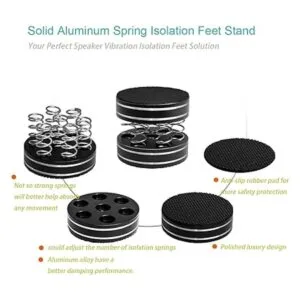 UCINNOVATE 4 piezas de soporte de aislamiento de aluminio_3