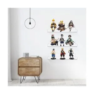 Estantes flotantes de acrílico paquete de 6 estantes_5