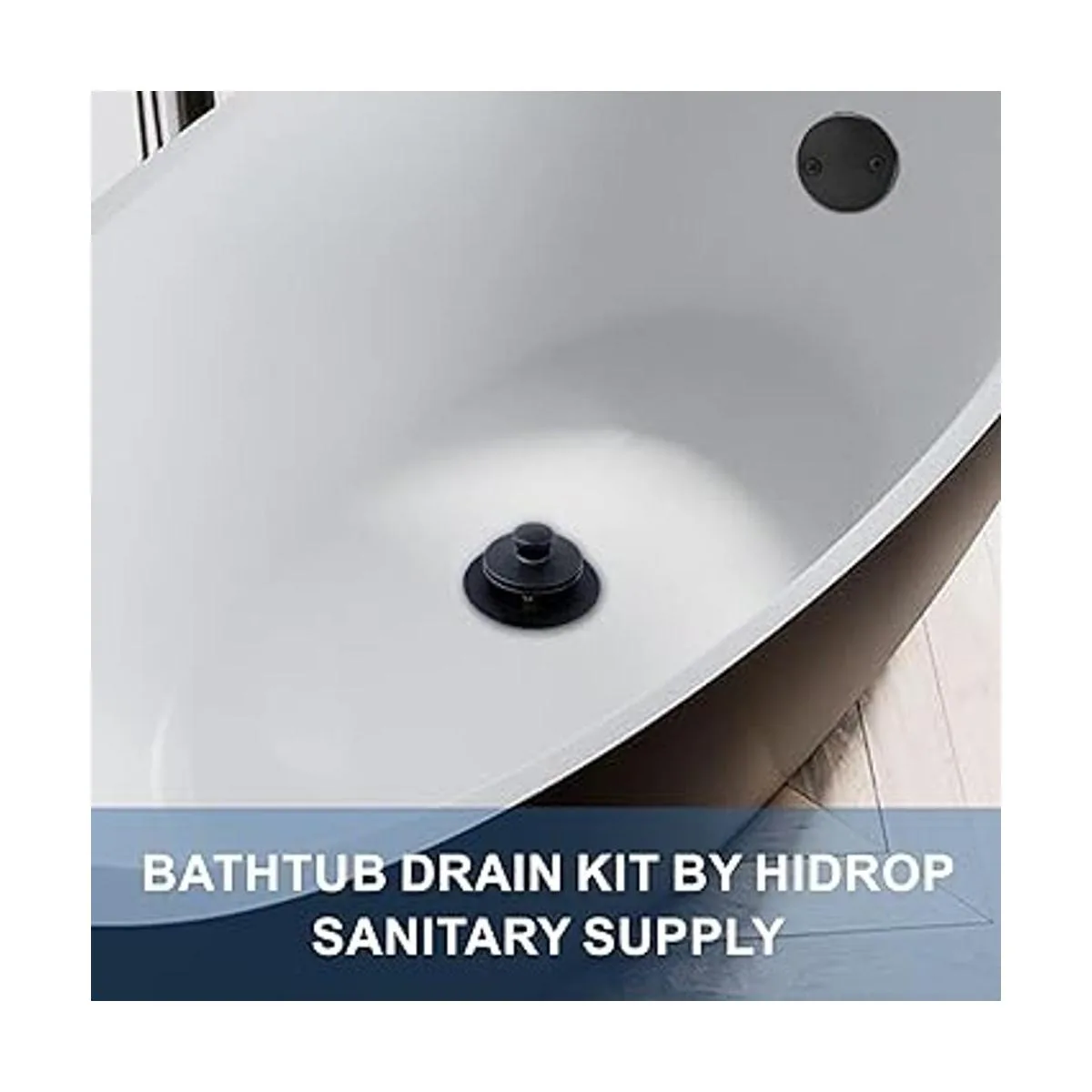 Juego de molduras de bañera de elevación y giro de drenaje_2