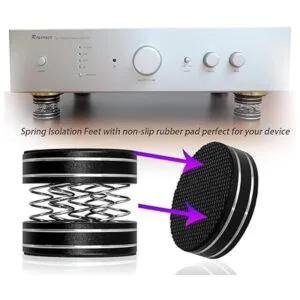 UCINNOVATE 4 piezas de soporte de aislamiento de aluminio_5