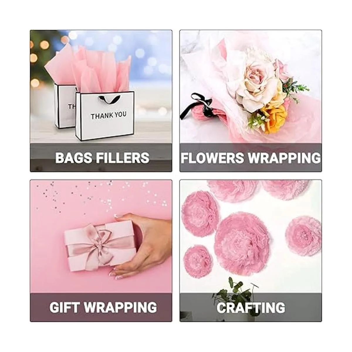 EUSOAR Papel de seda de regalo 20 x 15 pulgadas 500_4