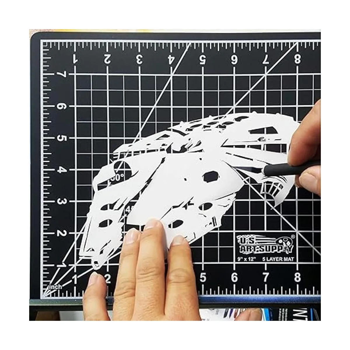 US Art Supply Tapete de corte profesional de PVC color_6