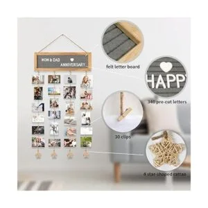 CJIAWYS Marcos de fotos para colgar en la pared marco de_4