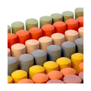 Juego de 160 tizas lavables para acera no tóxicas para_4