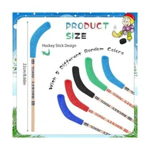 36 lápices de hockey y gomas de borrar lápices de hockey_2