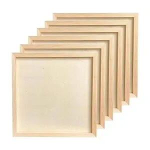 Paneles de arte de madera de 12 x 12 pulgadas paneles de_6