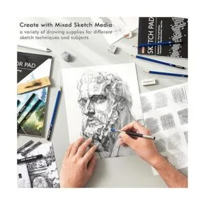 Kit de dibujo de 116 piezas suministros de dibujo_5