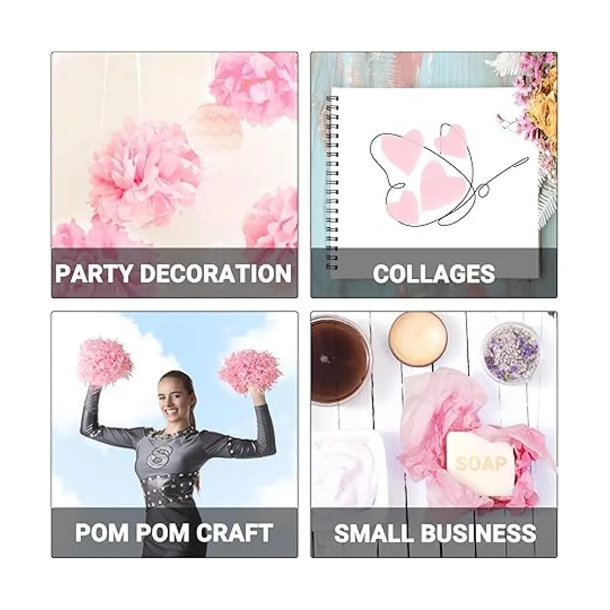 EUSOAR Papel de seda de regalo 20 x 15 pulgadas 500_5