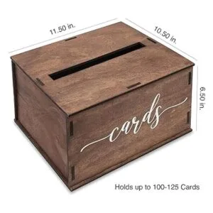 Caja de madera para tarjetas de boda con ranura_5