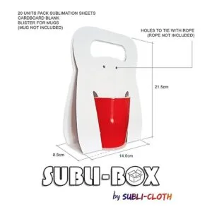 SubliBox Bíster de sublimación de cartón para tazas_3