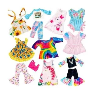 ECORELF 10 piezas de ropa y accesorios para muñecas de_2