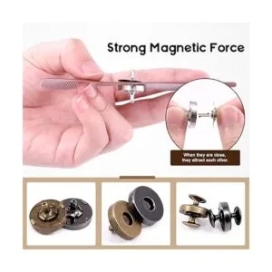 Wokape 70 juegos de cierres magnéticos para coser con_4