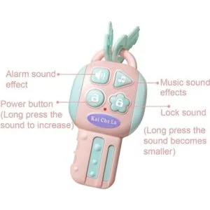 XHSP Juguete de volante con luces musical conducción_3