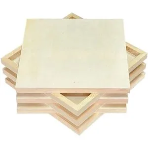 Paneles de arte de madera de 12 x 12 pulgadas paneles de_4