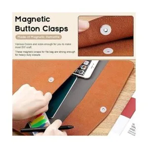 Wokape 70 juegos de cierres magnéticos para coser con_3