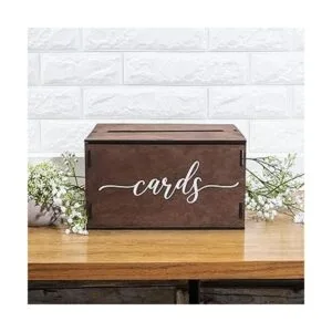 Caja de madera para tarjetas de boda con ranura_2