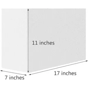 Tablero de espuma de 7 pulgadas de grosor paquete de 1_2