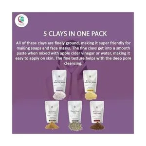 Yogis Gift 5 arcillas naturales para proyectos de_3