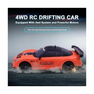 Desdoni Coche de deriva RC de 2.4 GHz escala 124 4 WD_3