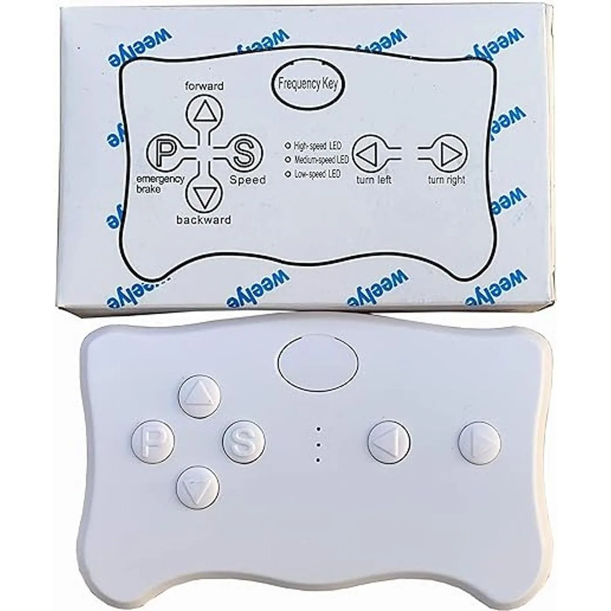 Weelye RX19 Enchufe de 4 lados para coche con mando a_6