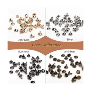 240 juegos de remaches cónicos de 0.354 in de tamaño doble_4