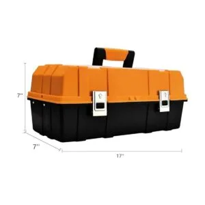 Caja de almacenamiento de plástico de tres capas de 17_6